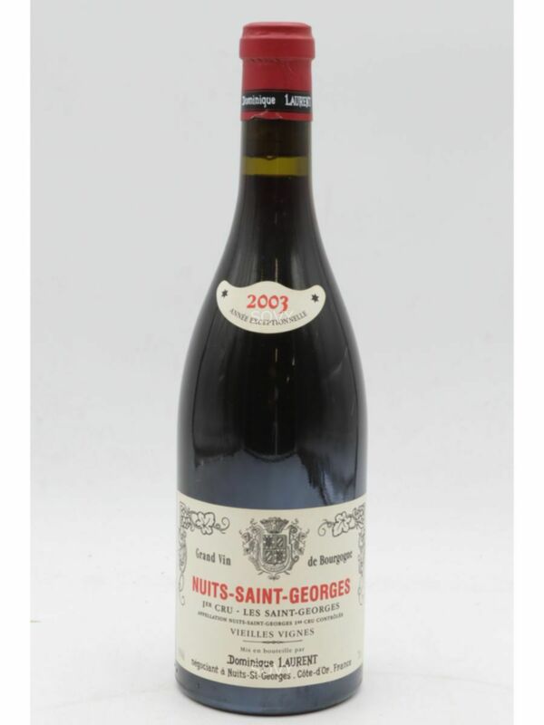 Dominique Laurent Nuits Saint Georges 1er Cru Les Saint Georges Vieilles Vignes, 2003