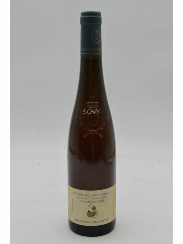 Sablonnettes Coteaux Du Layon Rablay Le Champ Du Cygne, 2001