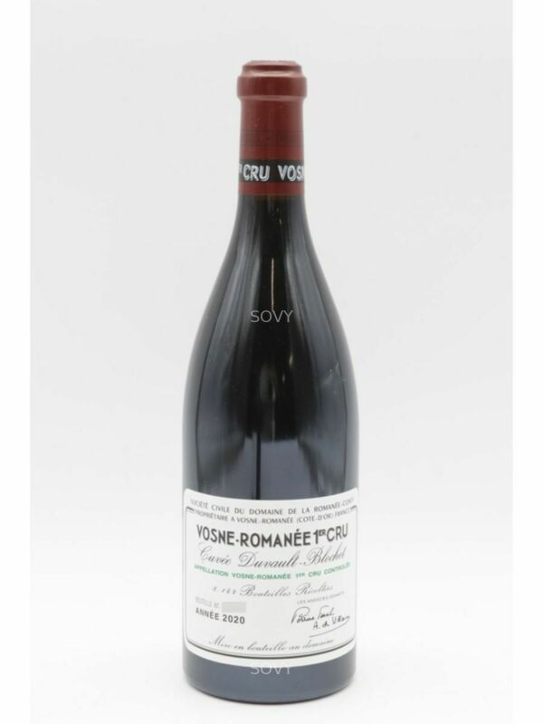 De La Romanee Conti Vosne Romanee Cuvee Duvault Blochet, 2020