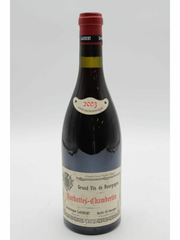 Dominique Laurent Ruchottes Chambertin Vieilles Vignes Grand Cru, 2003