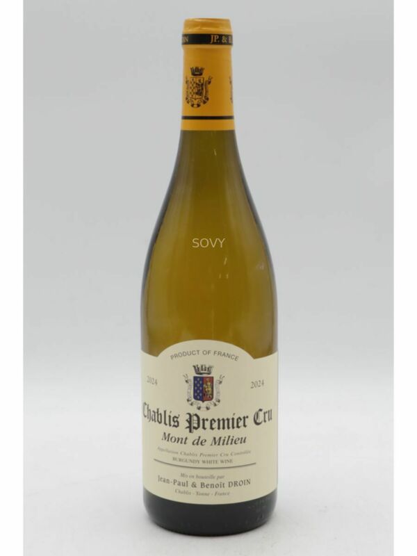 Jean Paul Droin Chablis Mont Du Milieu 1er Cru, 2024
