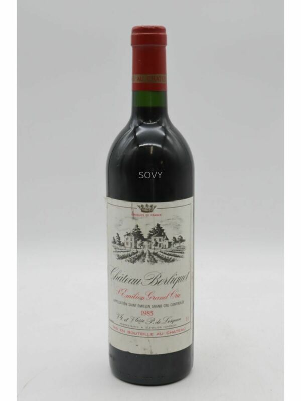 Chateau Berliquet, 1985