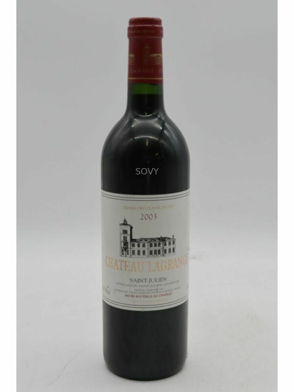 Chateau Lagrange, 2003