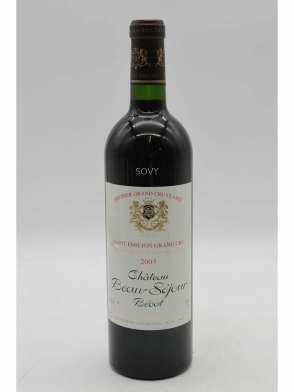 Chateau Beau Sejour Becot, 2003
