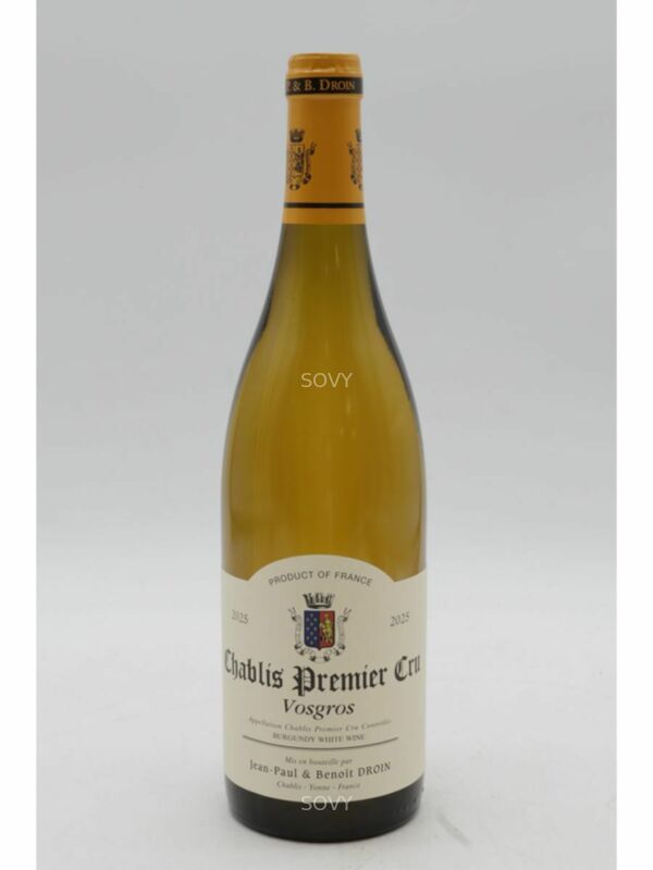 Jean Paul Droin Chablis Vosgros 1er Cru, 2025