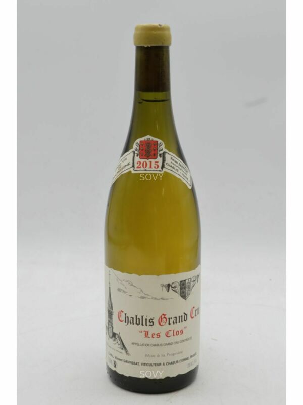Vincent Dauvissat Chablis Les Clos Grand Cru, 2015