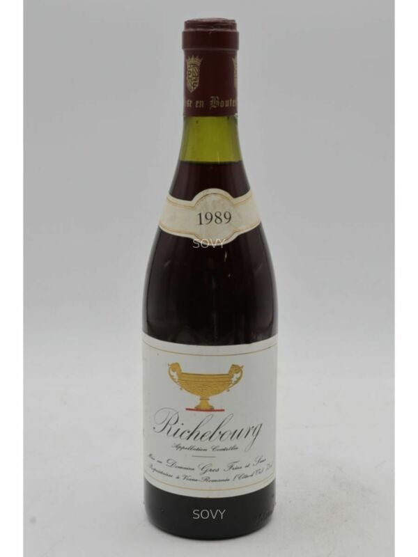 Gros Frere Et Soeur Richebourg Grand Cru, 1989