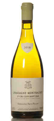 Paul Pillot Chassagne Montrachet Clos St Jean Blanc 1er Cru 2018