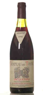 Rayas Chateau Des Tours Vacqueyras Rouge 1990