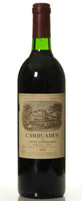 Chateau Lafite Rothschild Carruades De Lafite 1988