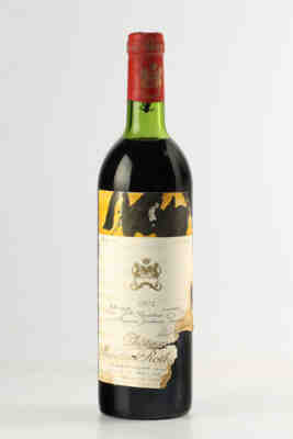 Chateau Mouton Rothschild 1974