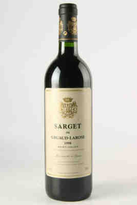 Chateau Gruaud Larose Sarget De Gruaud Larose 1998