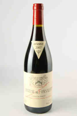 Rayas Chateau De Fonsalette Reserve 2007