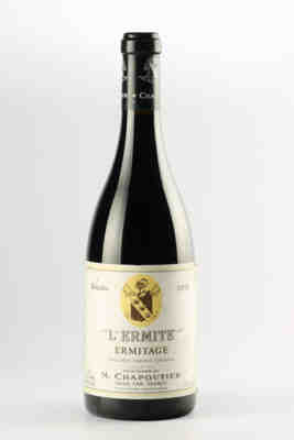 M.chapoutier L'ermite Ermitage Rouge 1998