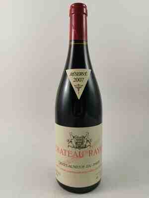 Rayas  Chateauneuf Du Pape Reserve 2007