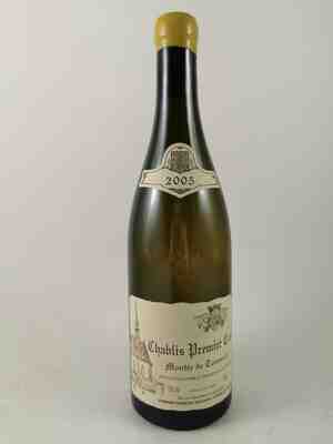 Francois Raveneau Chablis Montee De Tonnerre 1er Cru 2005