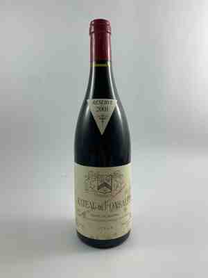 Rayas Chateau De Fonsalette Reserve Syrah 2001