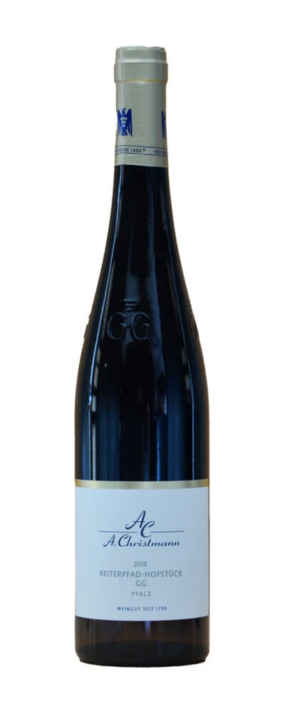 A. Christmann , Ruppertsberger Reiterpfad Hofstück Riesling Gg , 2018