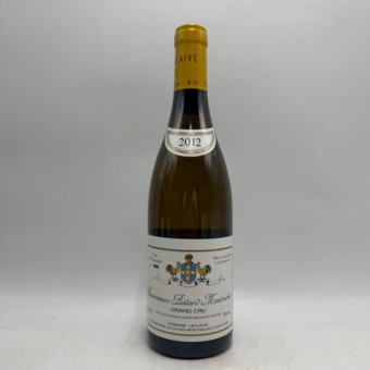 Leflaive Bienvenues Batard Montrachet Grand Cru 2012