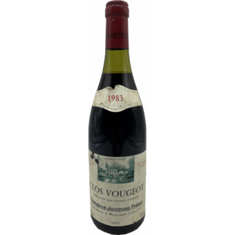 Jacques Prieur Clos De Vougeot Grand Cru 1983