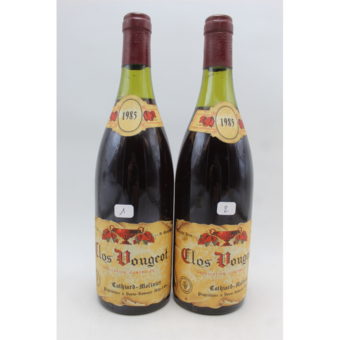 Cathiard Molinier Clos Vougeot Grand Cru 1985