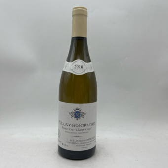 Jean Claude Ramonet Puligny Montrachet Champ Canet 1er Cru 2010