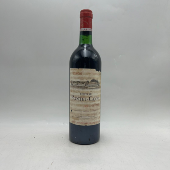 Chateau Pontet Canet 1975