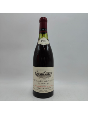 Charles Noellat Romanee Saint Vivant Grand Cru 1981