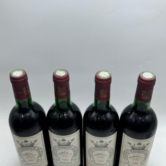 Chateau Marquis D'alesme 1982