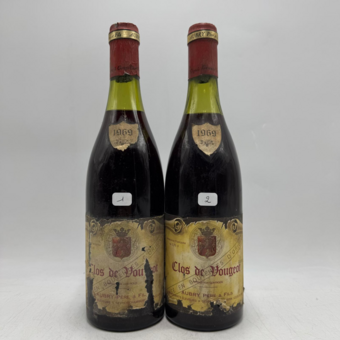 Aubry Clos De Vougeot Grand Cru 1969