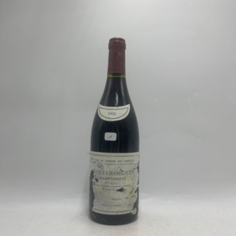 Des Varoilles Gevrey Chambertin Les Champonnets 1988