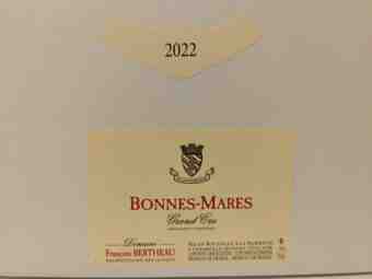 Francois Bertheau Bonnes Mares Grand Cru 2022