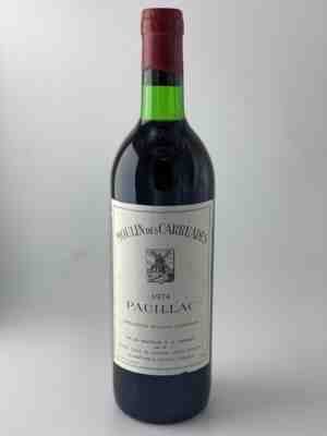 Chateau Lafite Moulin de Carruades (A) 1974