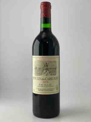 Chateau Lafite Rothschild Moulin des Carruades 1979