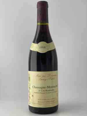 Lamy Pillot Chassagne Montrachet Boudriotte 1er Cru 1998
