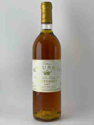 Chateau Rieussec 1987
