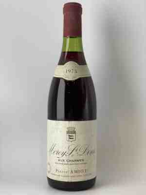 Pierre Amiot Et Fils Morey-saint-denis Aux Charmes 1er Cru 1973