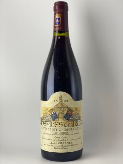 Andre Ziltener , Hospices De Nuits Nuits St Georges 1er Cru Les Didiers Cuvee Cabet , 2002