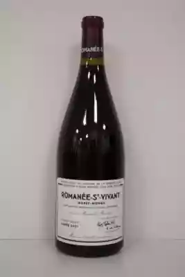 De La Romanee Conti Romanee Saint Vivant Grand Cru 2001