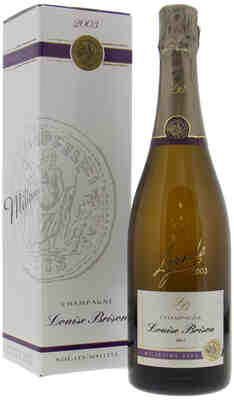 Louise Brison Brut Zero Millesime 2003