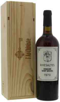 Domaine Saint Michel Rivesaltes 1970