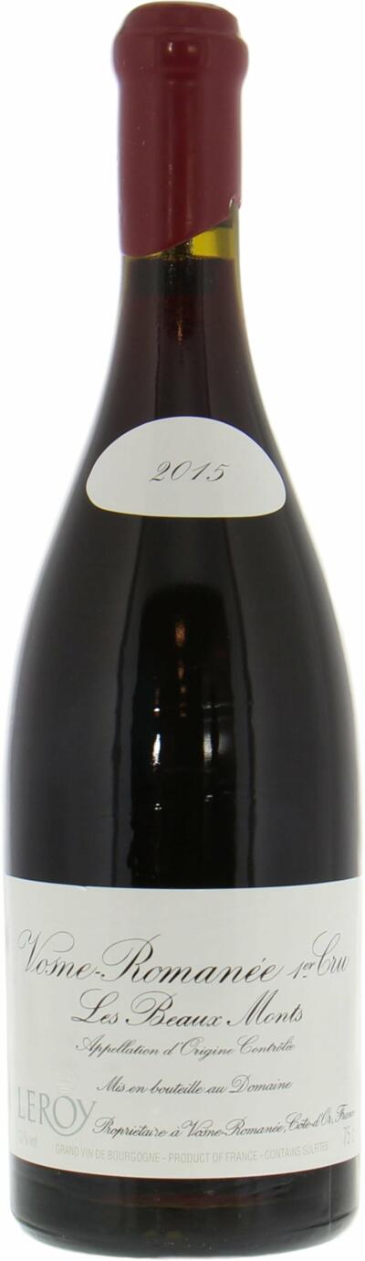 Leroy , Vosne Romanee Les  Beaux Monts 1er Cru , 2015