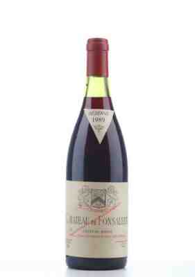 Rayas Chateau De Fonsalette Reserve 1989