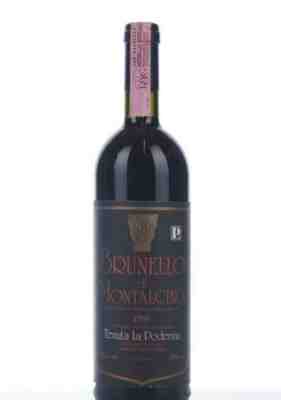 La Poderina Brunello Di Montalcino 1986