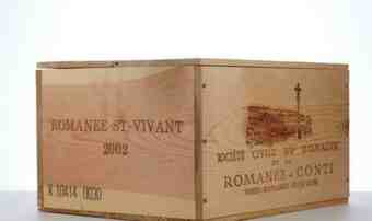 De La Romanee Conti Romanee Saint Vivant Grand Cru 2002