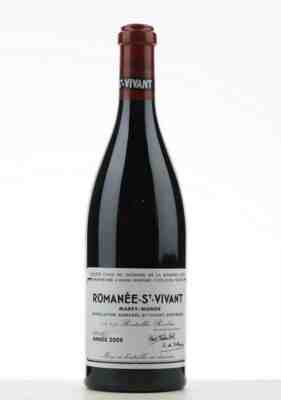 De La Romanee Conti Romanee Saint Vivant Grand Cru 2009