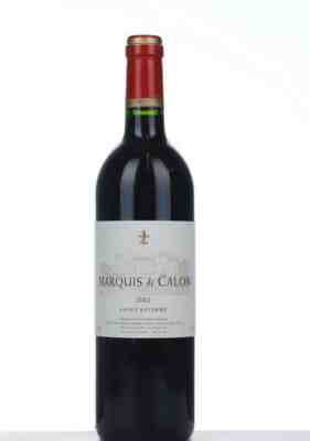 Chateau Calon Segur Marquis De Calon 2002