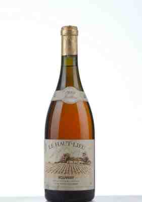 Huet , Vouvray Le Haut Lieu Moelleux , 1989