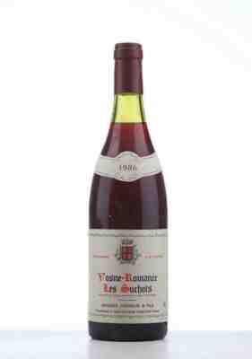 Jacques Cacheux Vosne Romanee Les Suchots 1er Cru 1986