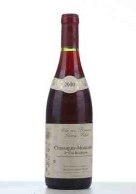 Lamy Pillot Chassagne Montrachet Boudriotte 1er Cru 2000